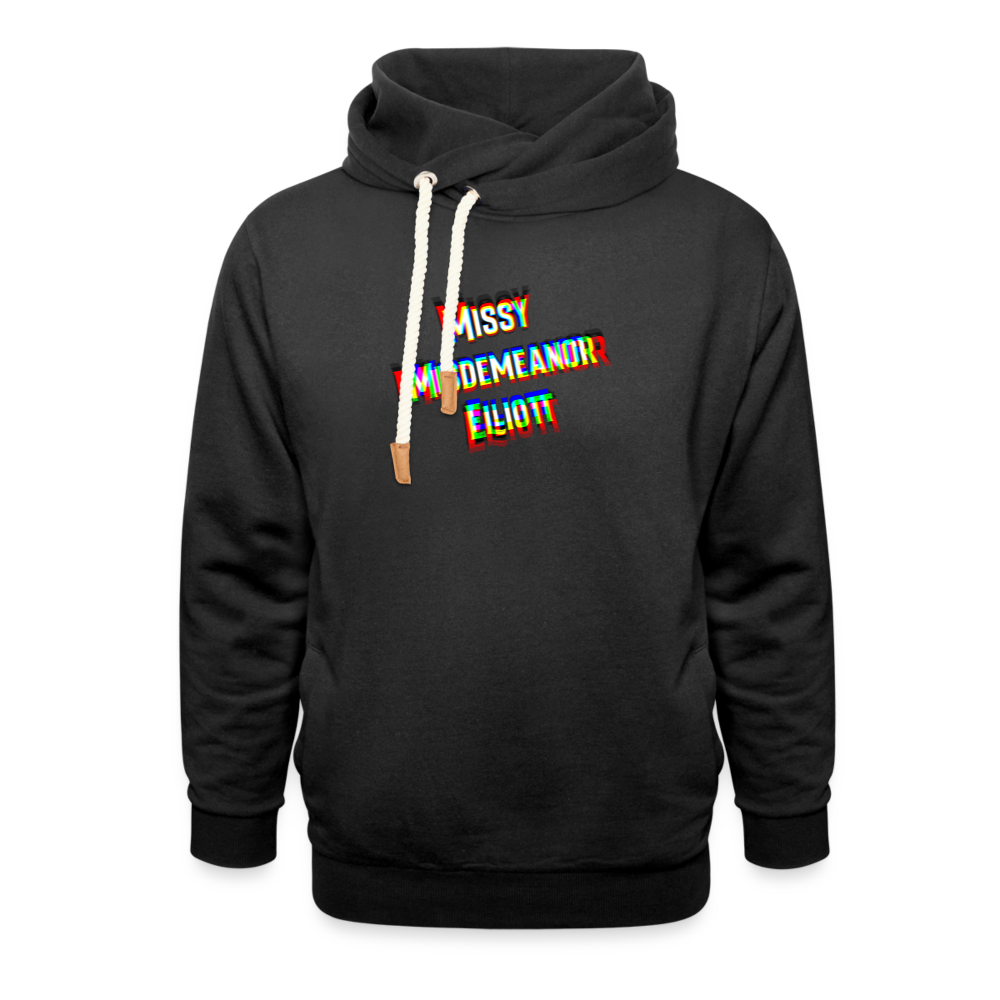 Missy Misdemeanor Elliott    Unisex Schalkragen Hoodie - Schwarz