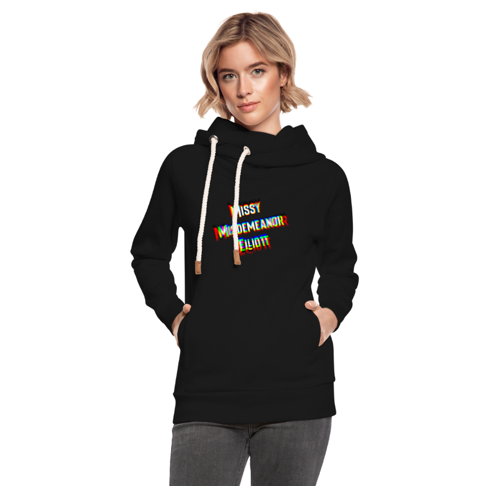 Missy Misdemeanor Elliott    Unisex Schalkragen Hoodie - Schwarz