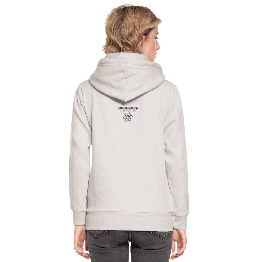 Missy Misdemeanor Elliott    Unisex Schalkragen Hoodie - Beige meliert
