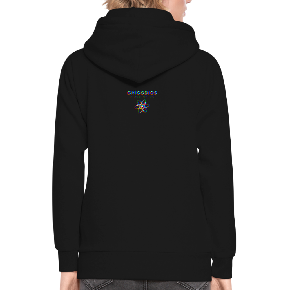 BAD Unisex Schalkragen Hoodie - Schwarz