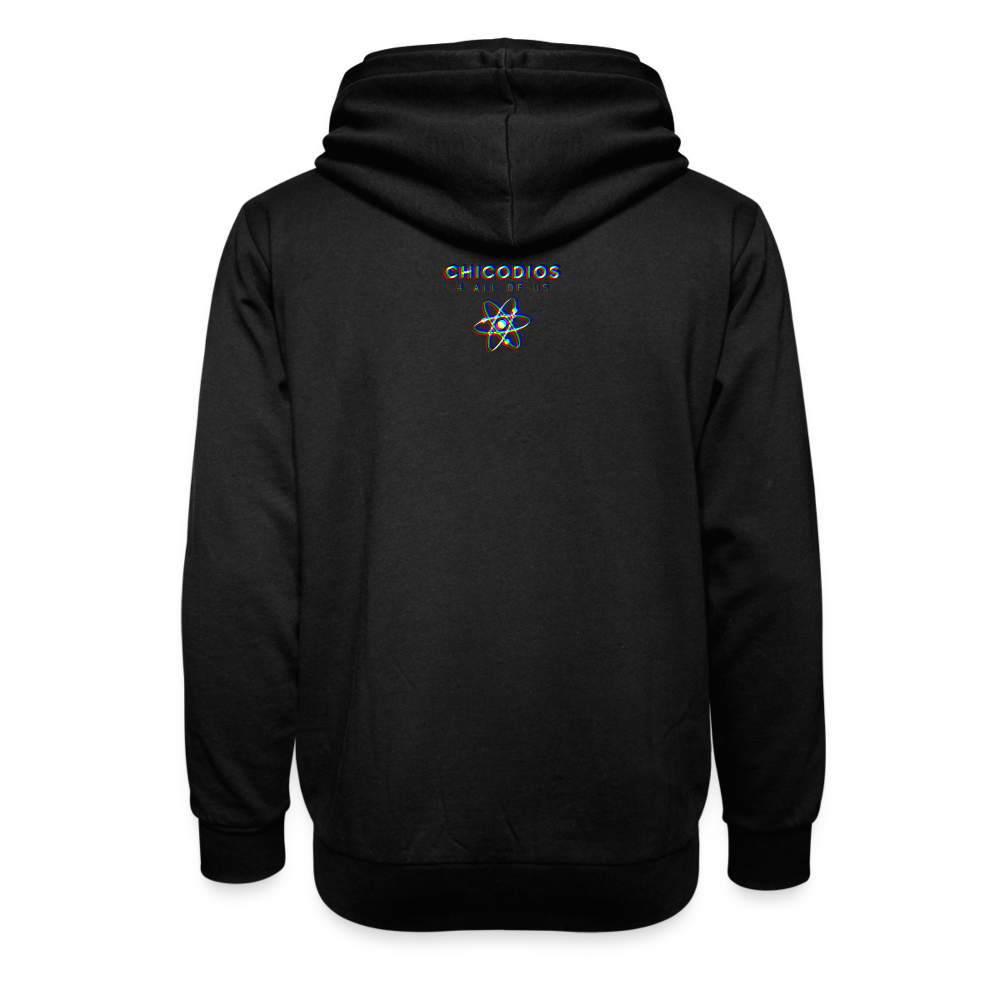 BAD Unisex Schalkragen Hoodie - Schwarz