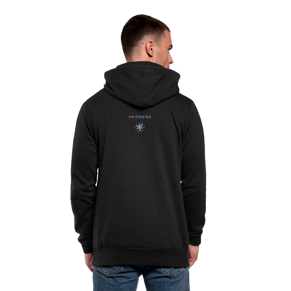 BAD Unisex Schalkragen Hoodie - Schwarz