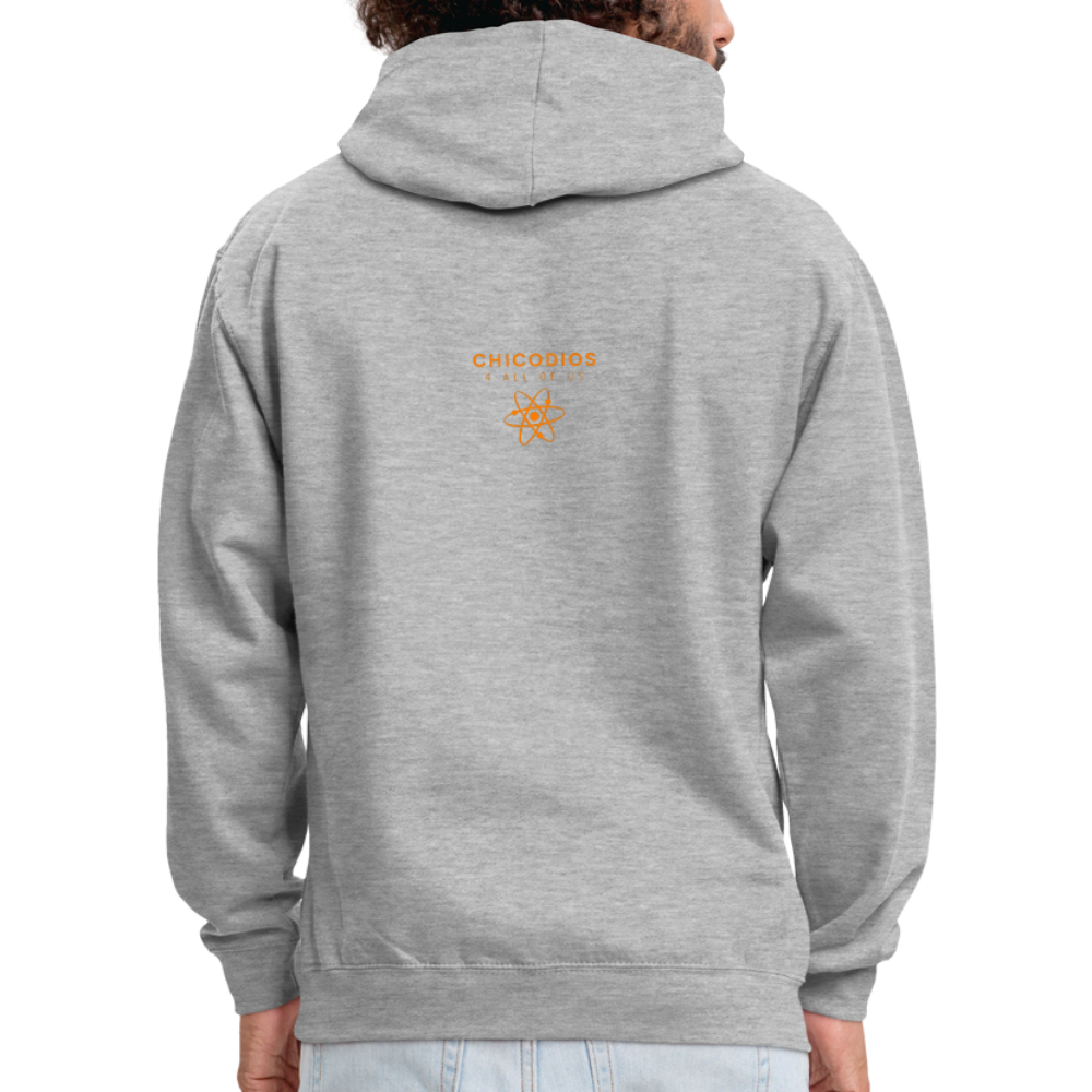 Juicy Kontrast-Hoodie - Grau meliert/Navy
