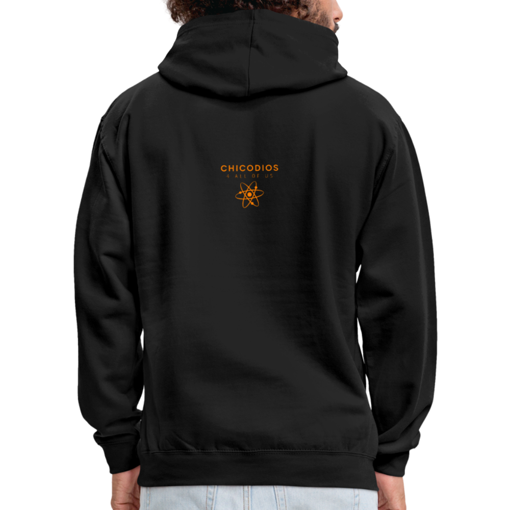 Juicy Kontrast-Hoodie - Schwarz/Gold