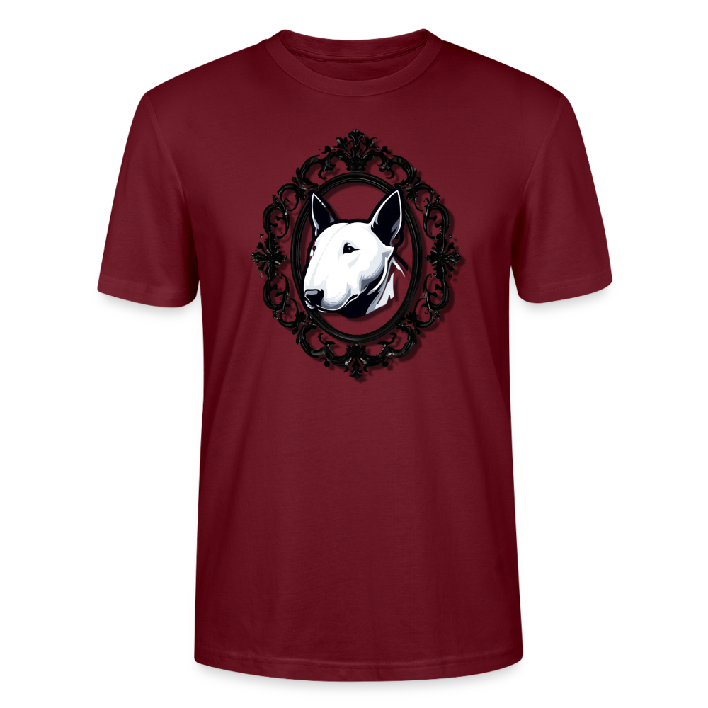 Bullterrier Finest Stanley/Stella Unisex T-Shirt CRAFTER - Burgunderrot