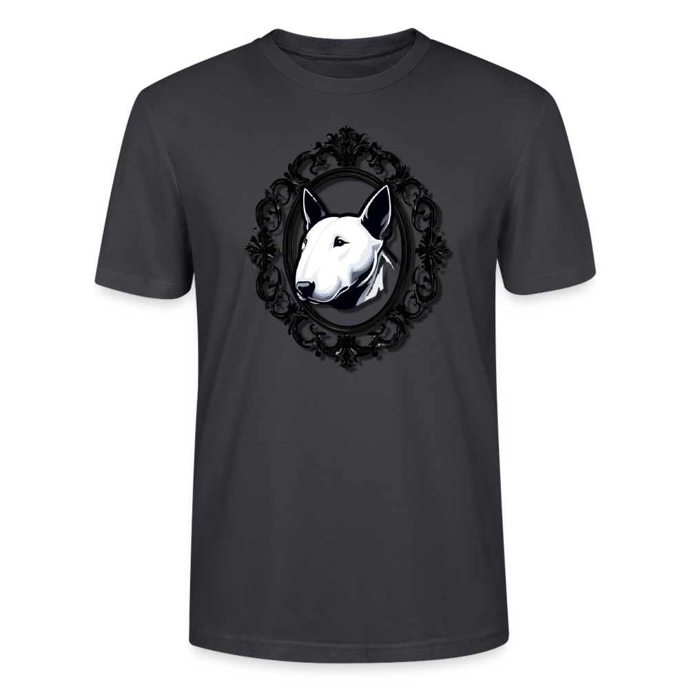 Bullterrier Finest Stanley/Stella Unisex T-Shirt CRAFTER - Dunkles Graublau