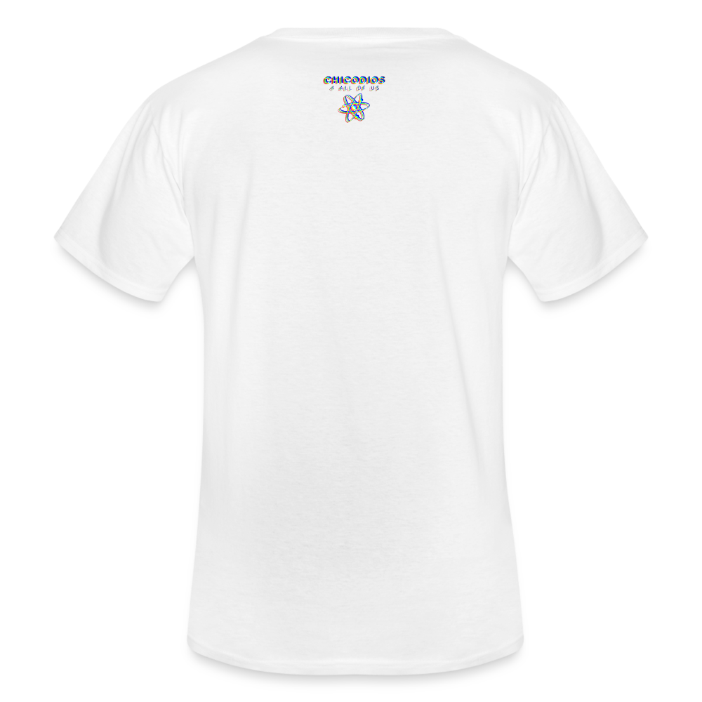 Bullterrier Finest Klassisches Männer-T-Shirt mit V-Ausschnitt - Weiß