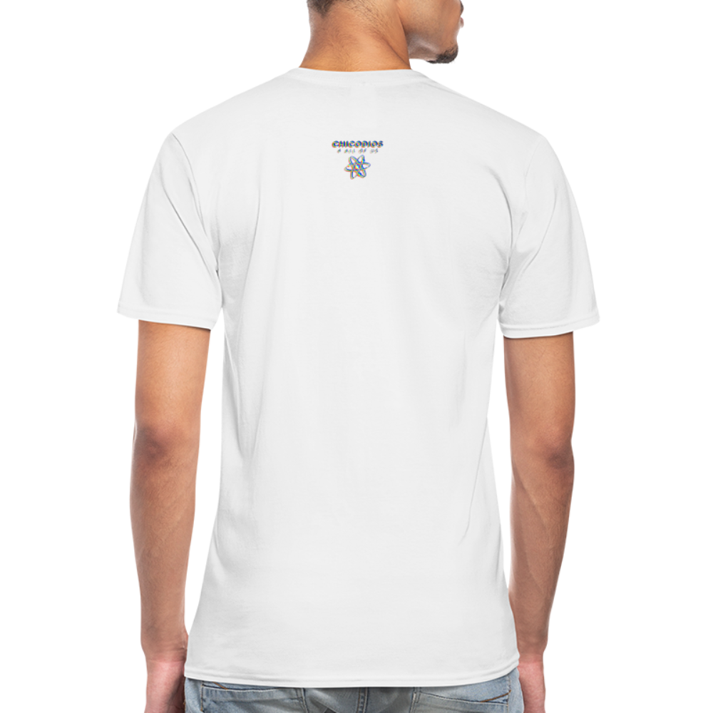 Bullterrier Finest Klassisches Männer-T-Shirt mit V-Ausschnitt - Weiß