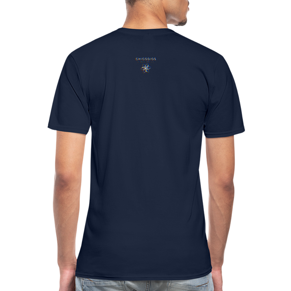 Bullterrier Finest Klassisches Männer-T-Shirt mit V-Ausschnitt - Navy