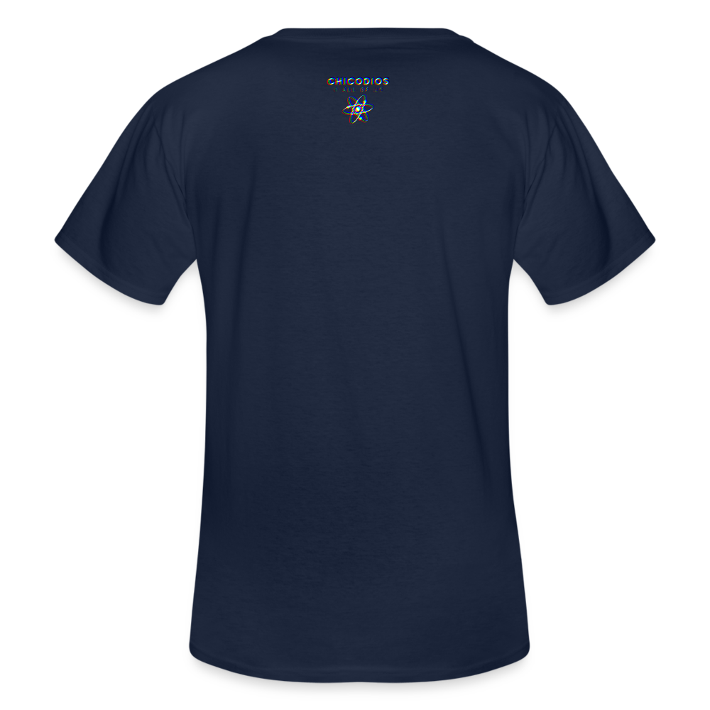 Bullterrier Finest Klassisches Männer-T-Shirt mit V-Ausschnitt - Navy