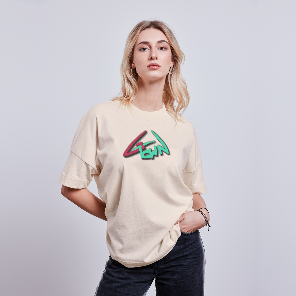 G town Gropiusstadt Stanley/Stella Unisex Oversize Bio-T-Shirt BLASTER - Naturweiß