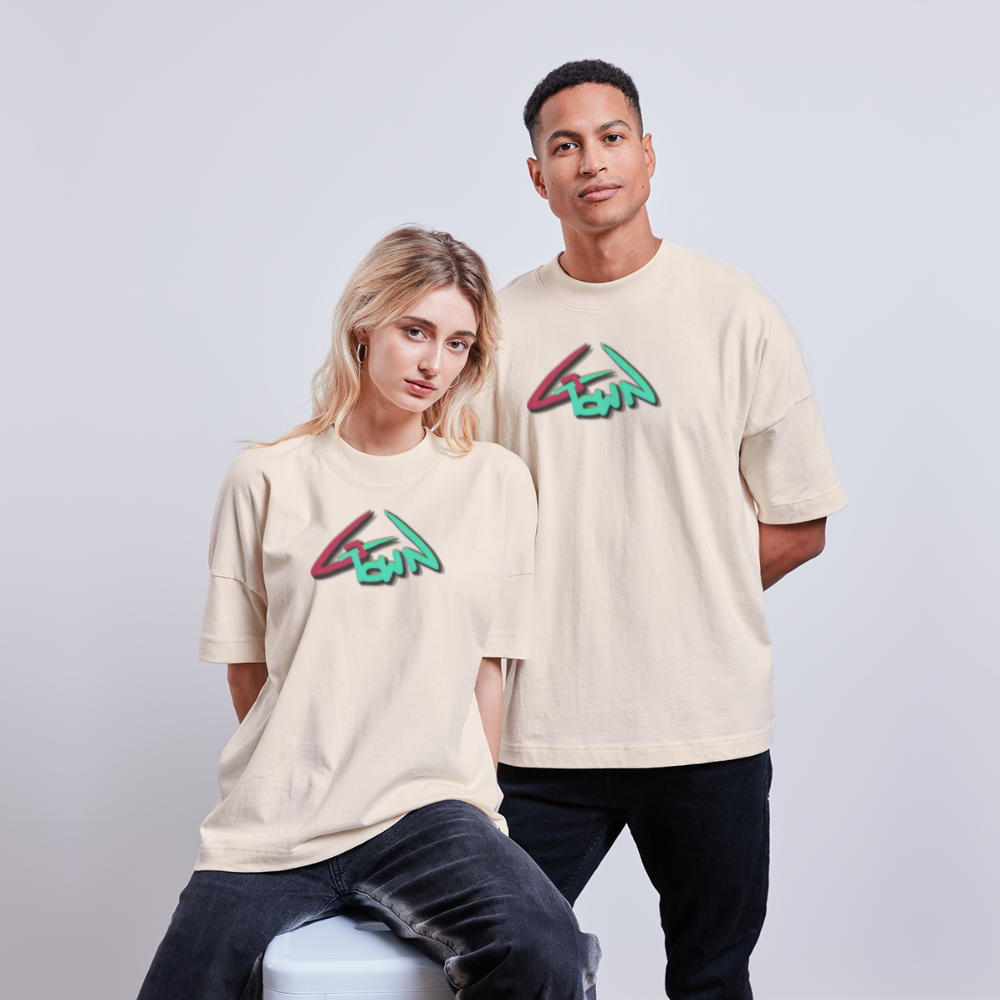 G town Gropiusstadt Stanley/Stella Unisex Oversize Bio-T-Shirt BLASTER - Naturweiß