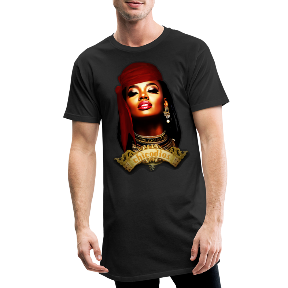 Exotic Beauty Urban Longshirt - Schwarz