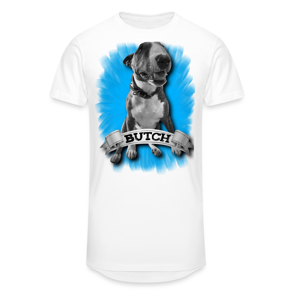 ButchTerrier Männer Urban Longshirt - Weiß
