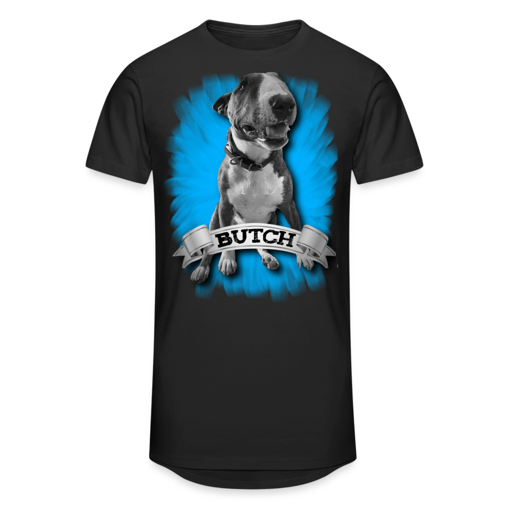 ButchTerrier Männer Urban Longshirt - Schwarz