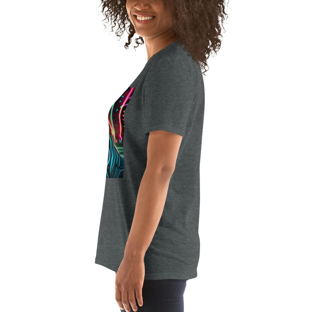 Missy Misdemeanor (Bildstörung, gewollt) Kurzärmeliges Unisex-T-Shirt