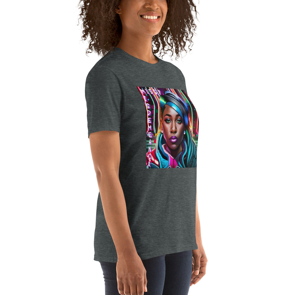 Missy Misdemeanor (Bildstörung, gewollt) Kurzärmeliges Unisex-T-Shirt
