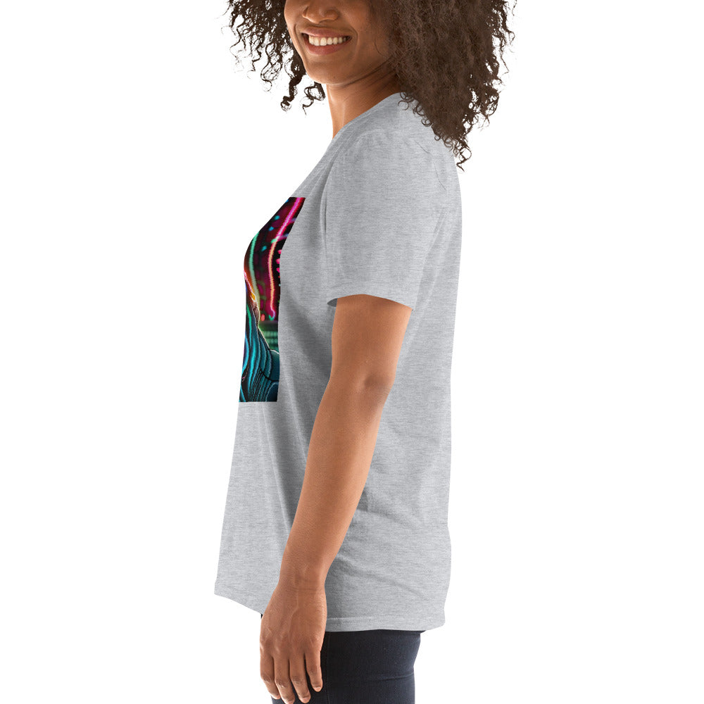 Missy Misdemeanor (Bildstörung, gewollt) Kurzärmeliges Unisex-T-Shirt