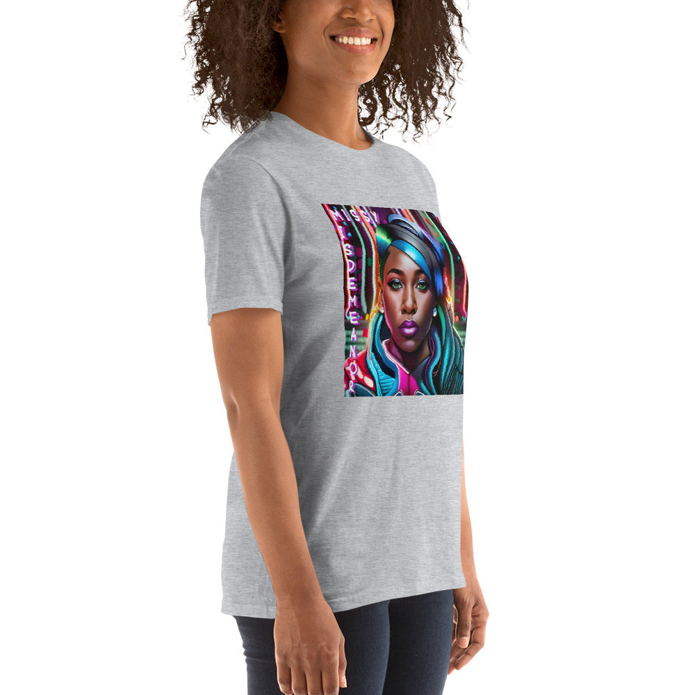 Missy Misdemeanor (Bildstörung, gewollt) Kurzärmeliges Unisex-T-Shirt