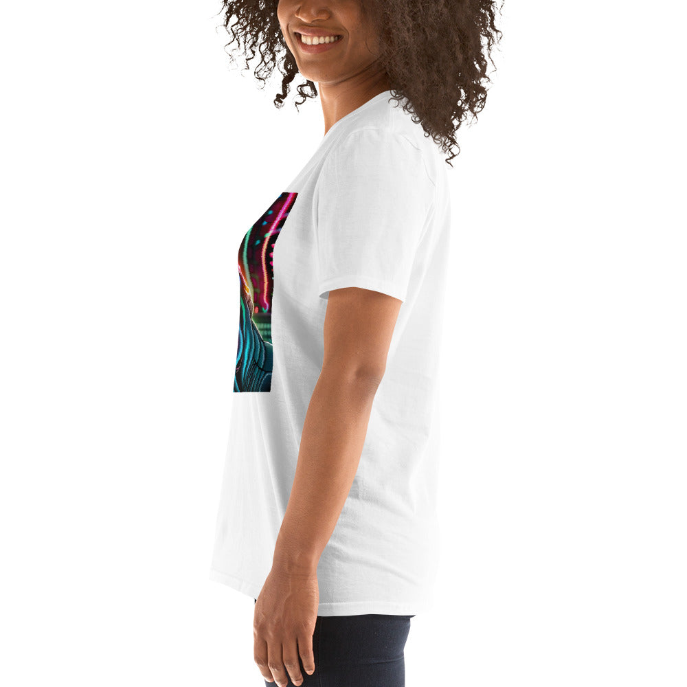 Missy Misdemeanor (Bildstörung, gewollt) Kurzärmeliges Unisex-T-Shirt