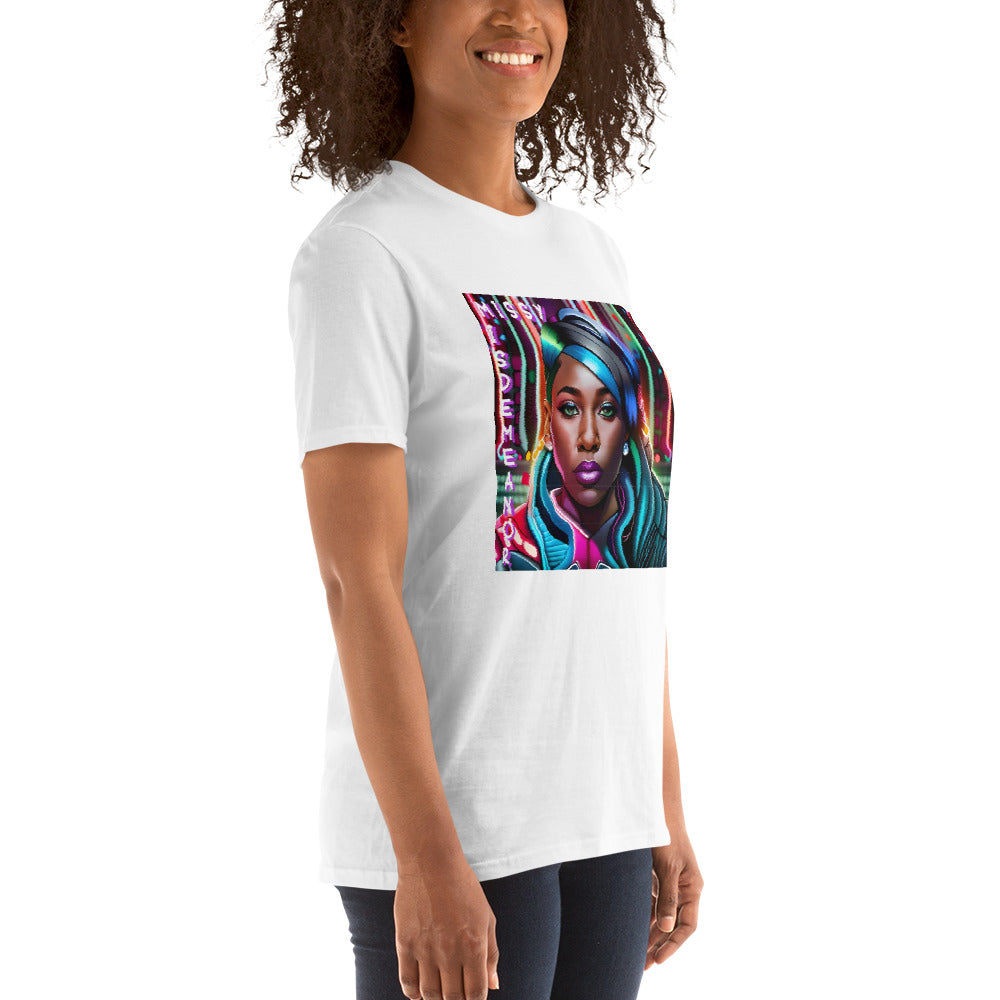 Missy Misdemeanor (Bildstörung, gewollt) Kurzärmeliges Unisex-T-Shirt