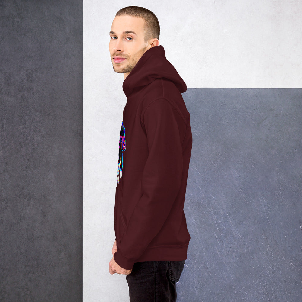 ATliens Unisex-Kapuzenpullover