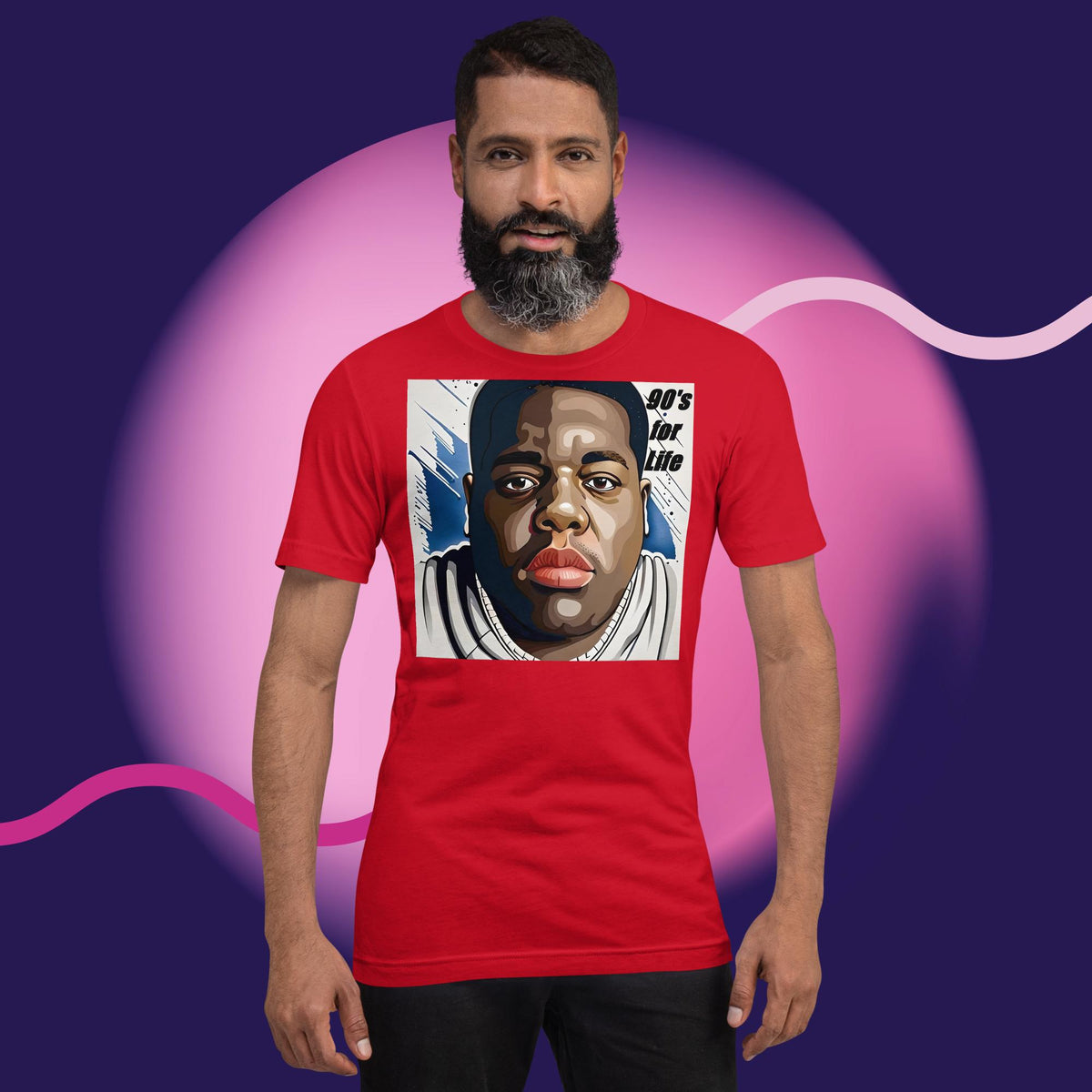 Unisex-T-Shirt 90s for Life