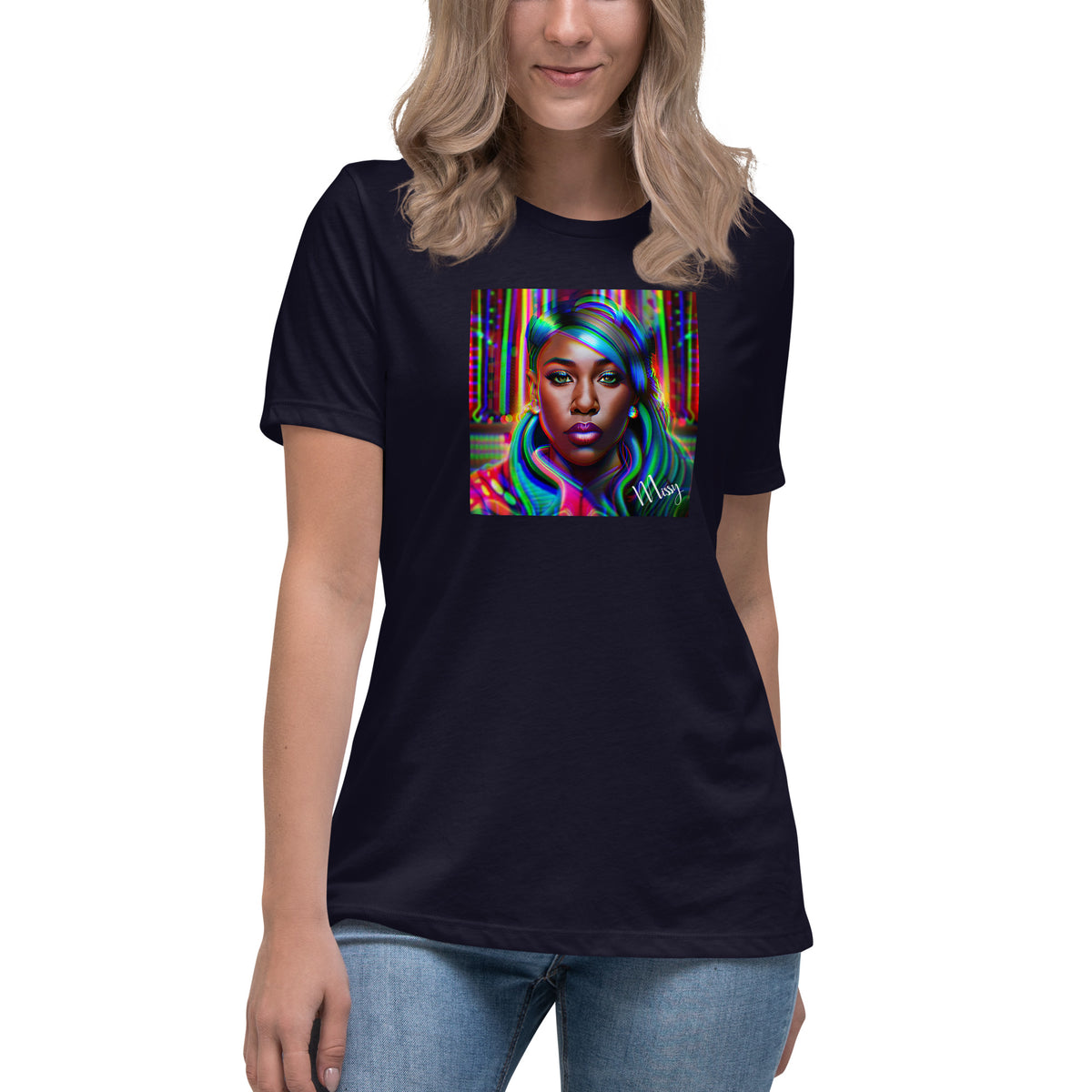 Missy Lockeres Damen-T-Shirt