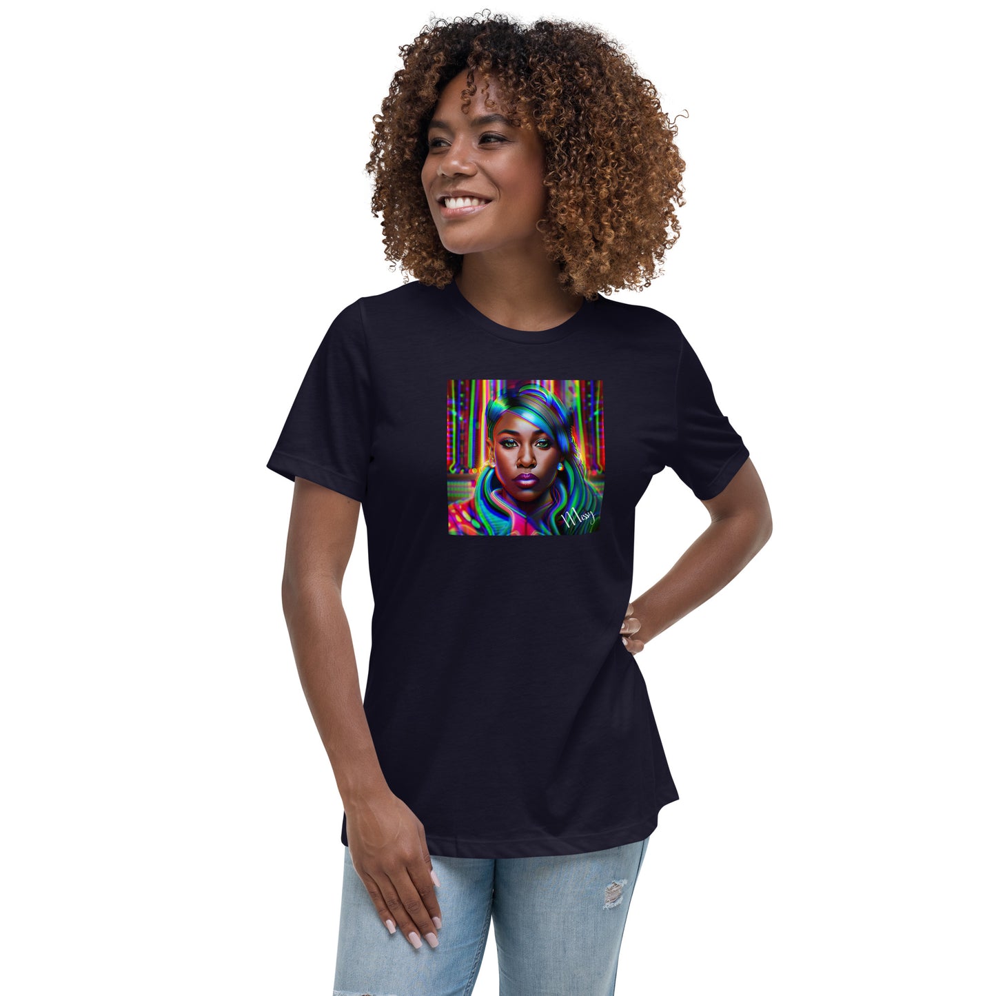 Missy Lockeres Damen-T-Shirt