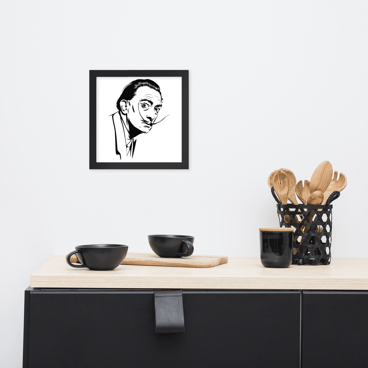 Gerahmtes Poster Dali