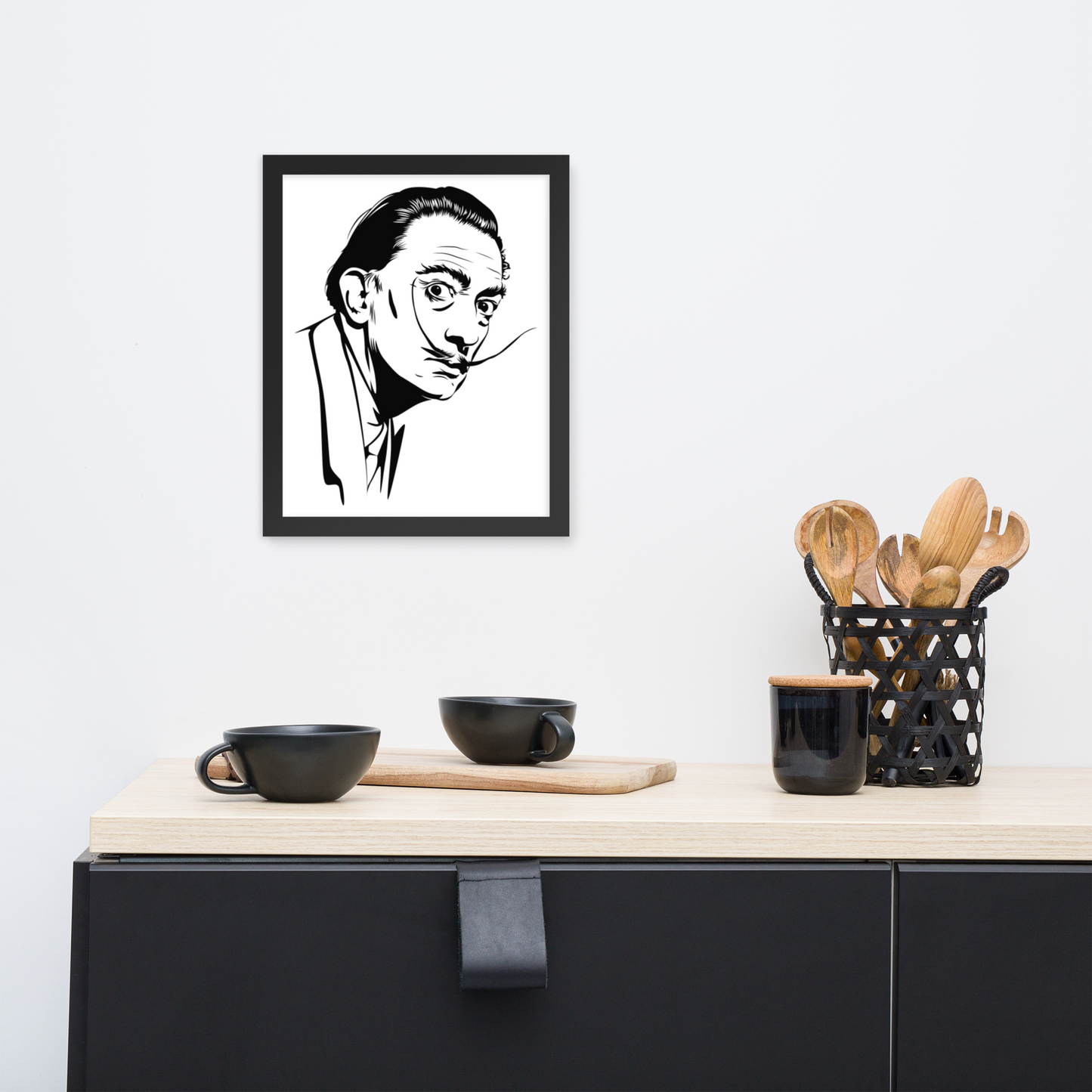 Gerahmtes Poster Dali