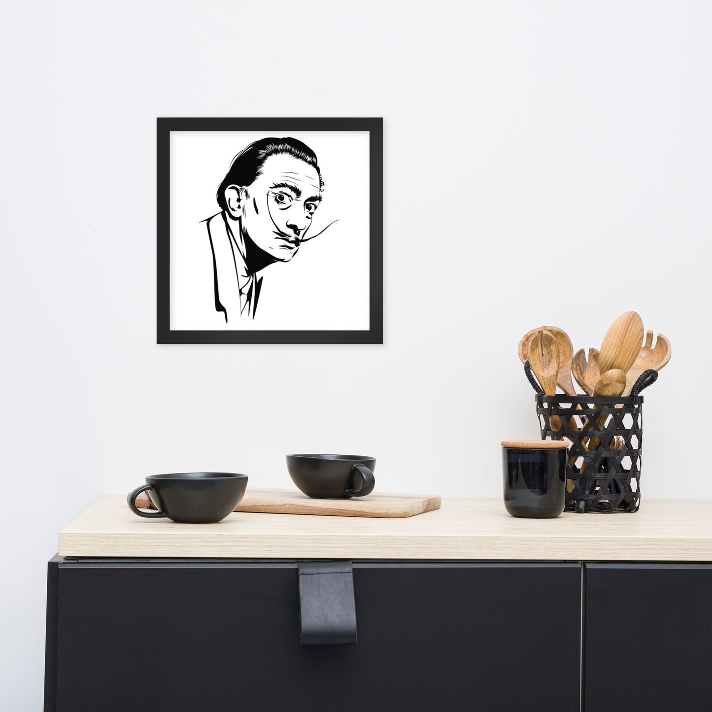 Gerahmtes Poster Dali