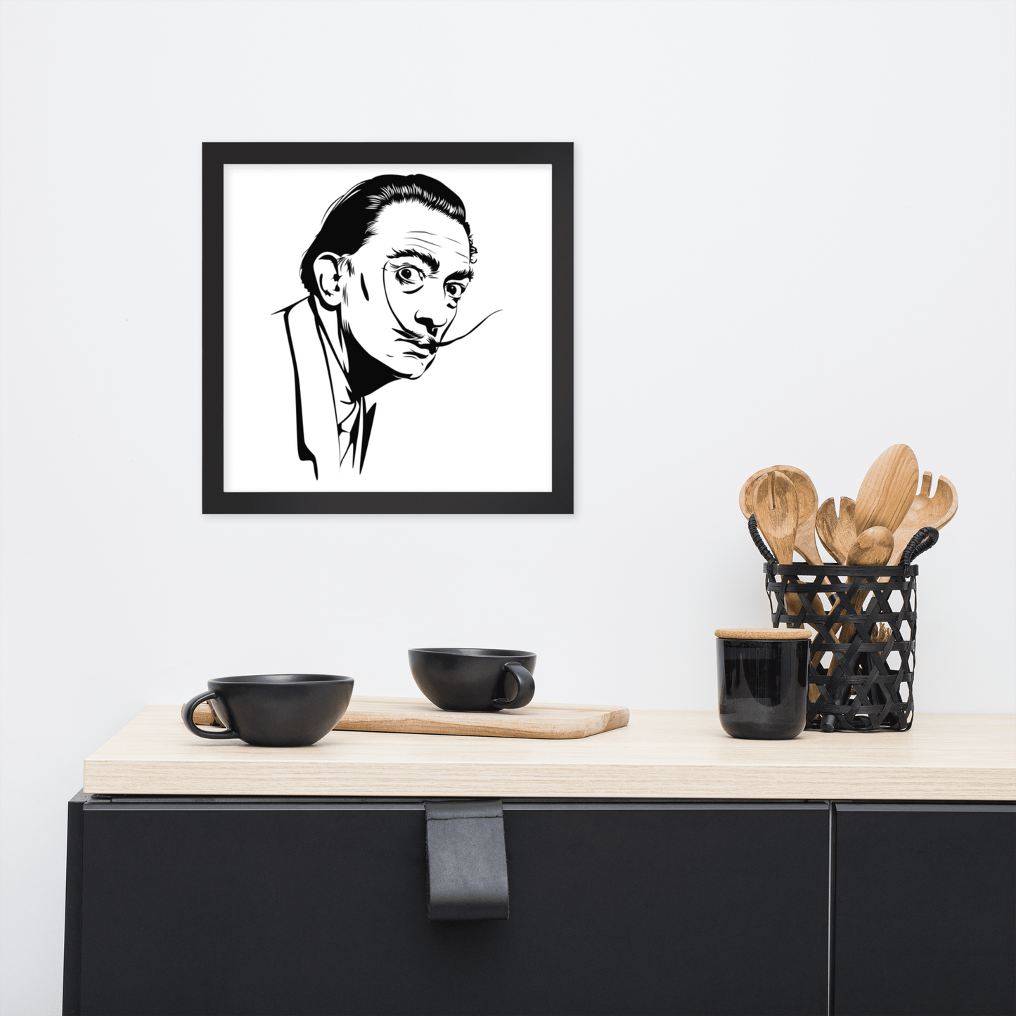 Gerahmtes Poster Dali