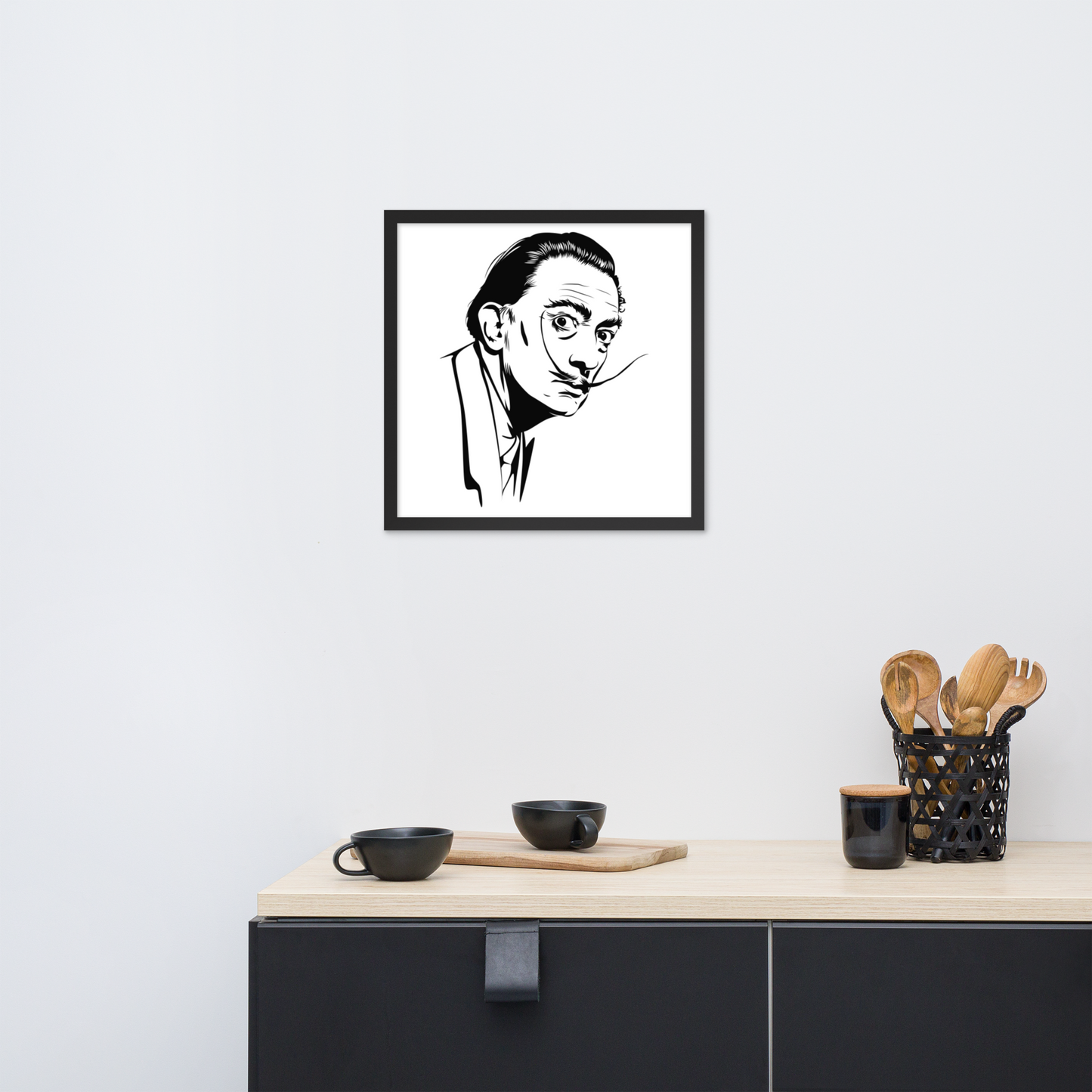 Gerahmtes Poster Dali