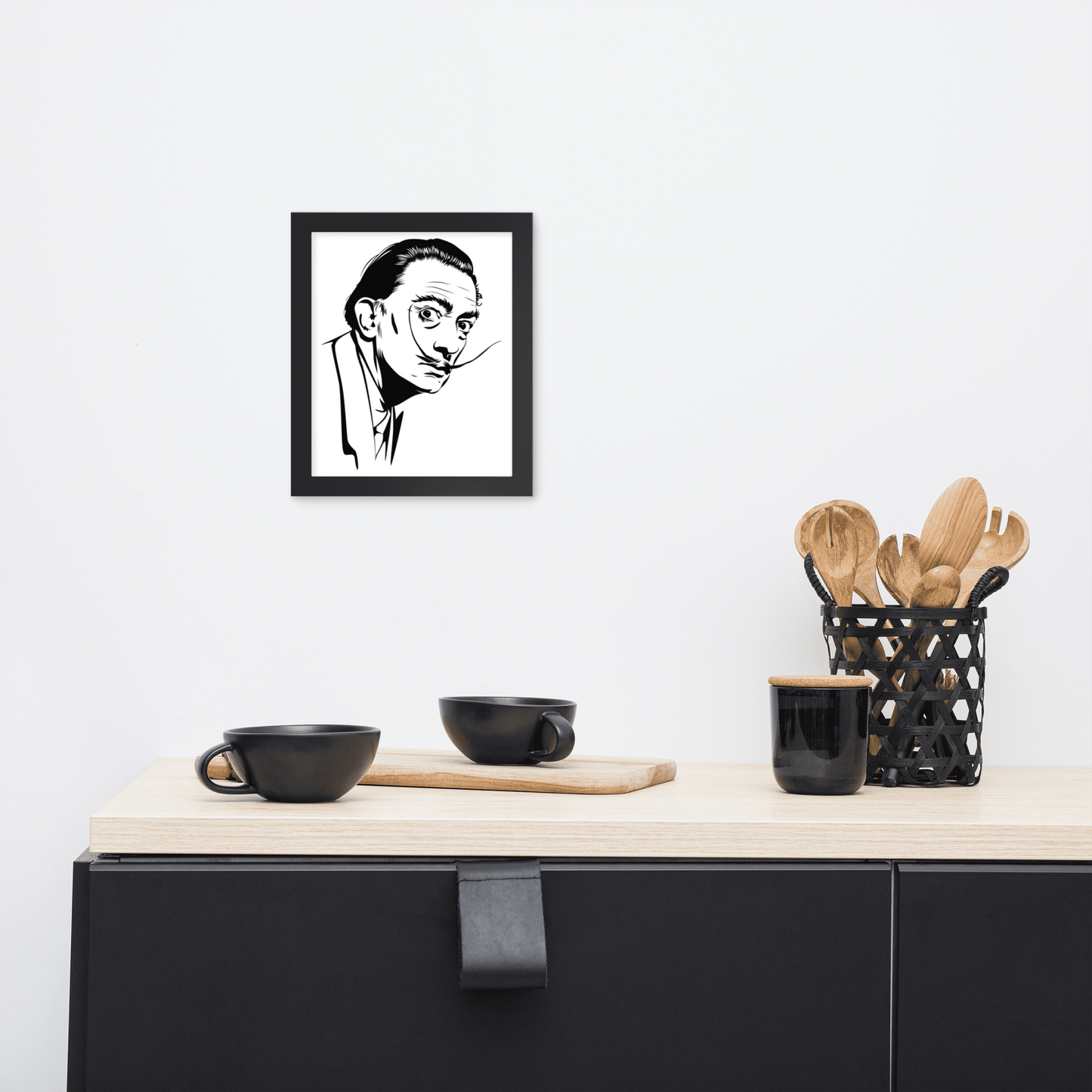 Gerahmtes Poster Dali