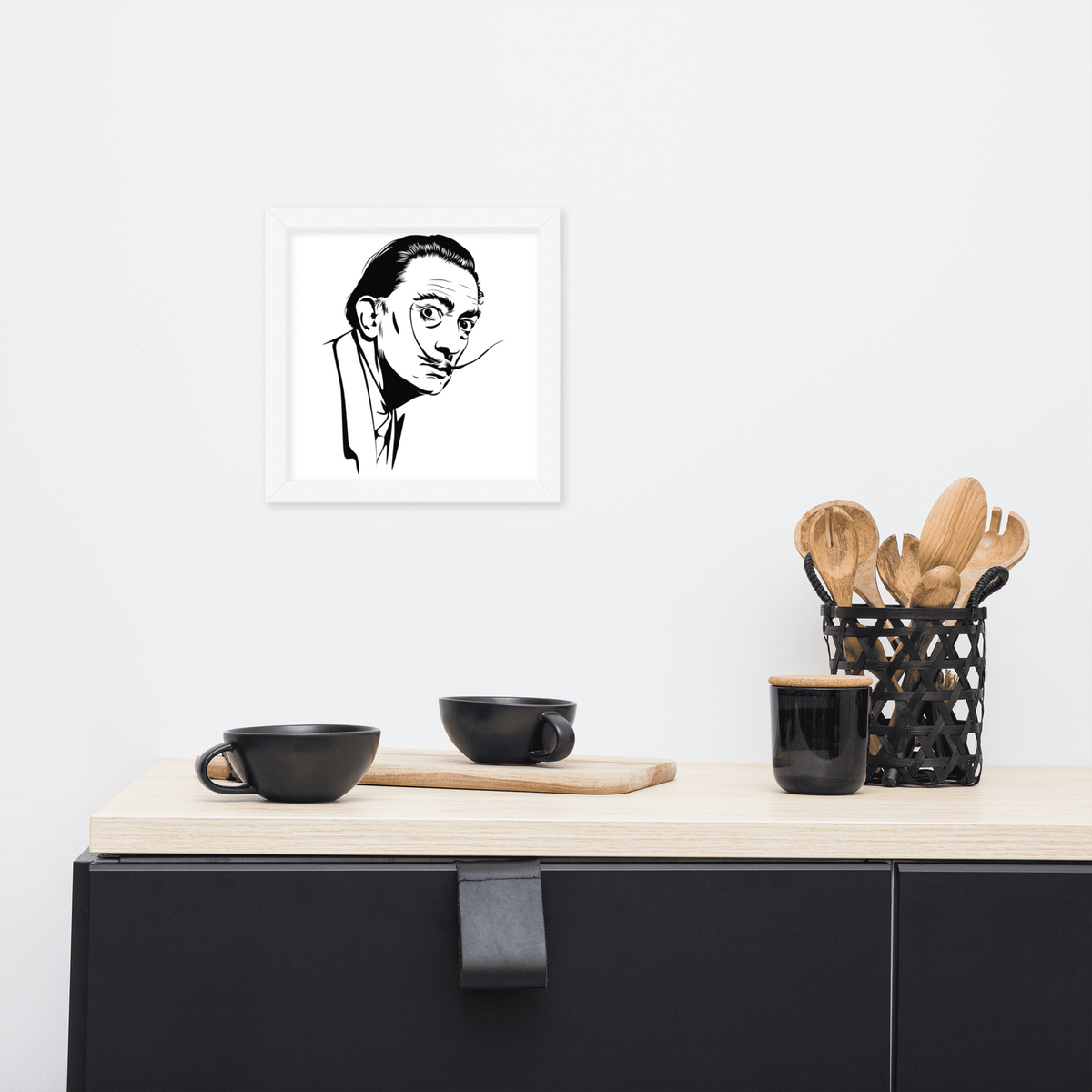 Gerahmtes Poster Dali