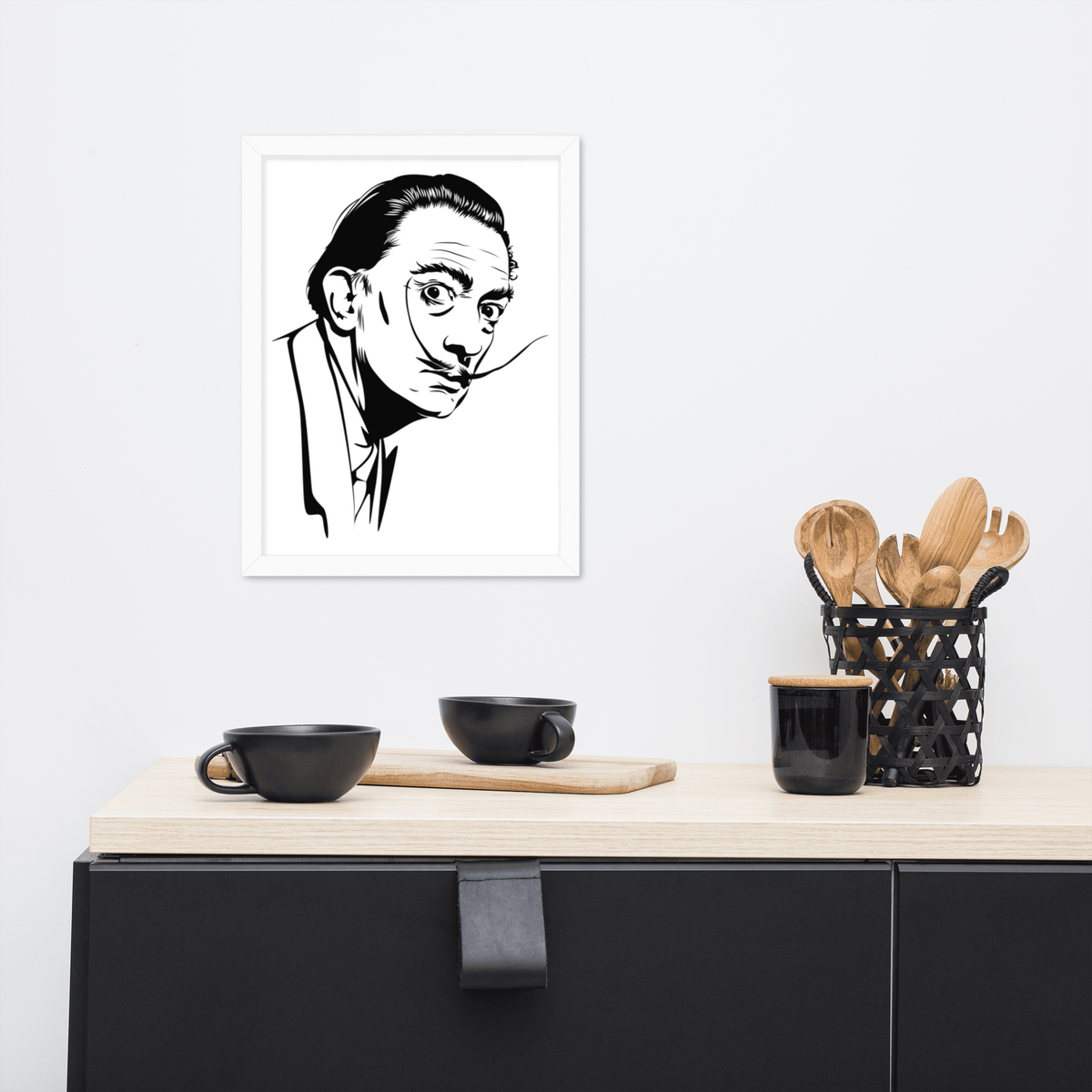 Gerahmtes Poster Dali