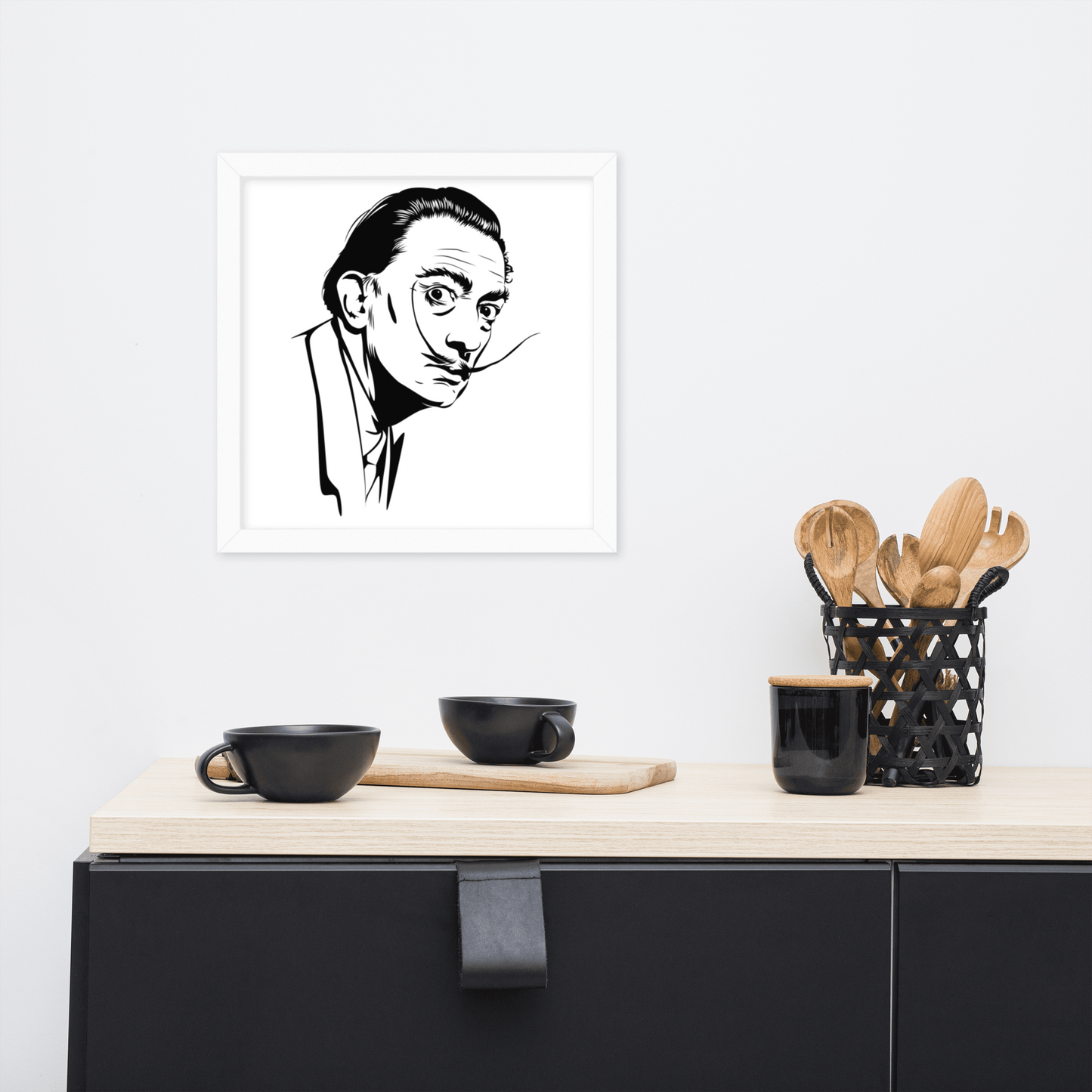 Gerahmtes Poster Dali