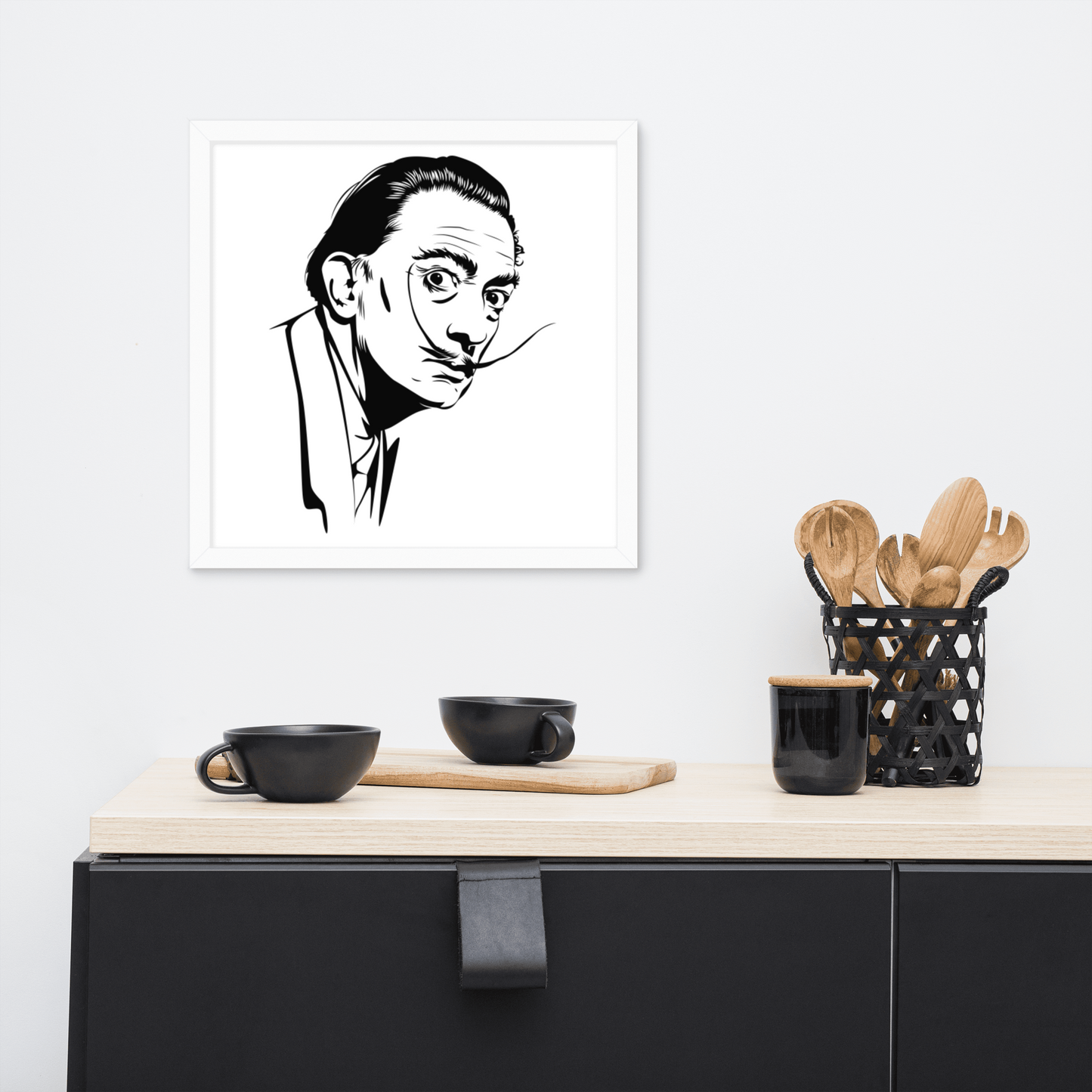 Gerahmtes Poster Dali