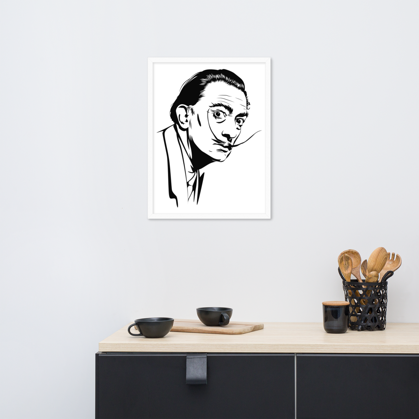 Gerahmtes Poster Dali