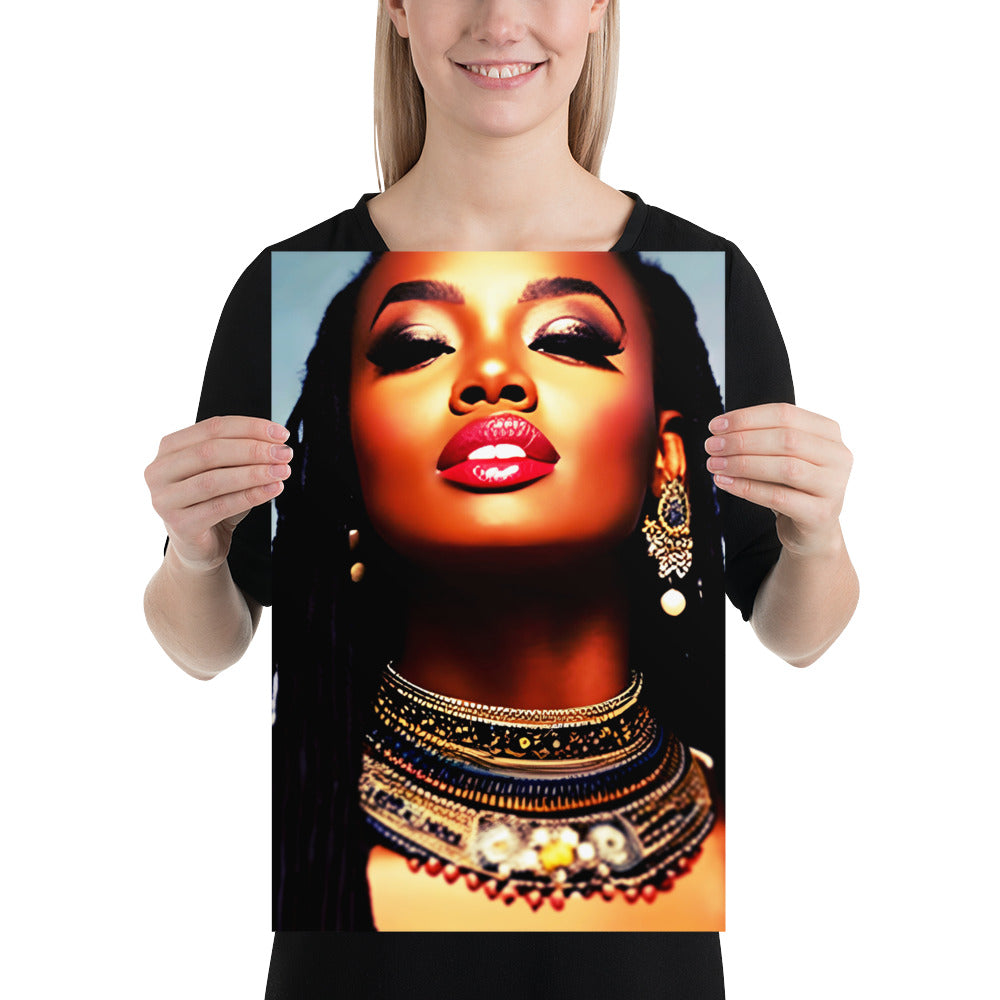 Mysterious Powerfull Lady Poster