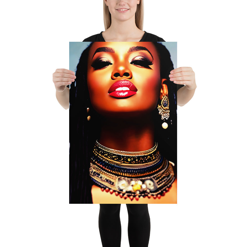 Mysterious Powerfull Lady Poster
