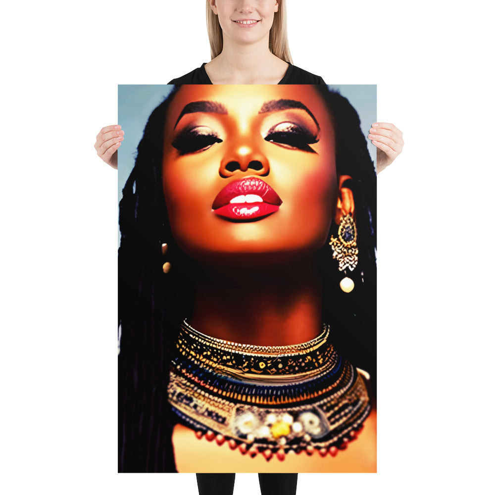 Mysterious Powerfull Lady Poster