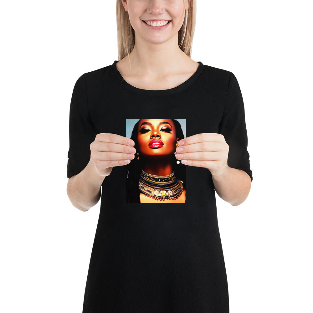 Mysterious Powerfull Lady Poster