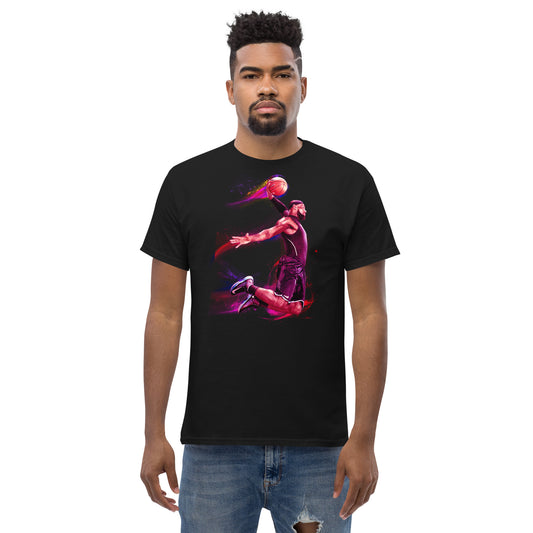 Klassisches Herren-T-Shirt Basketballer