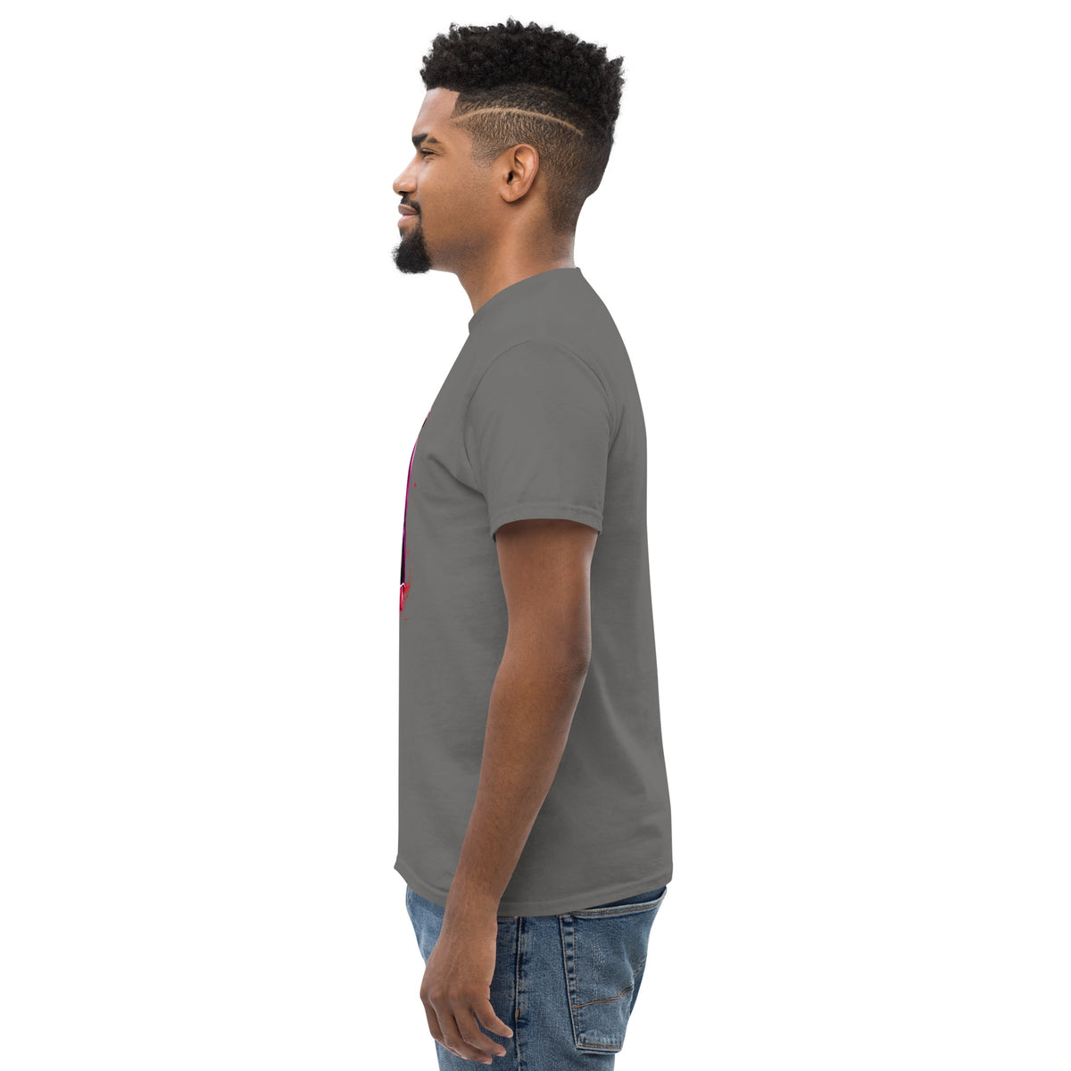Klassisches Herren-T-Shirt Basketballer