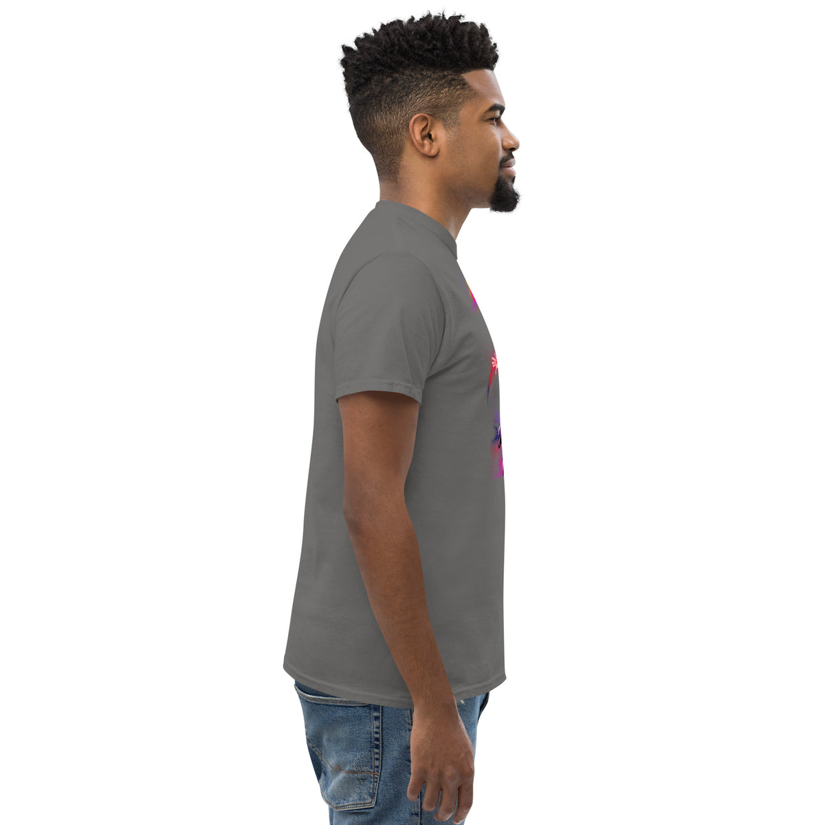 Klassisches Herren-T-Shirt Basketballer