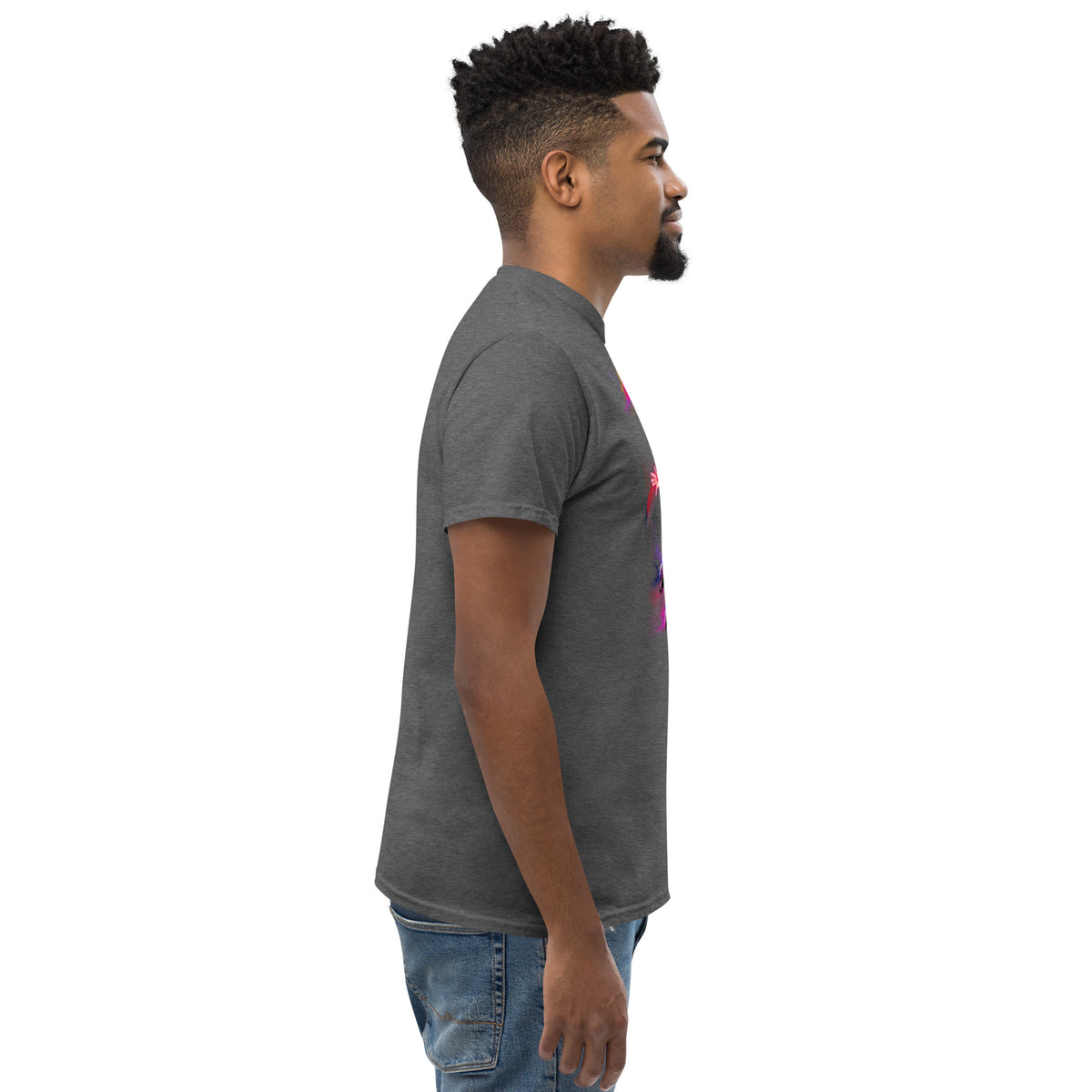 Klassisches Herren-T-Shirt Basketballer