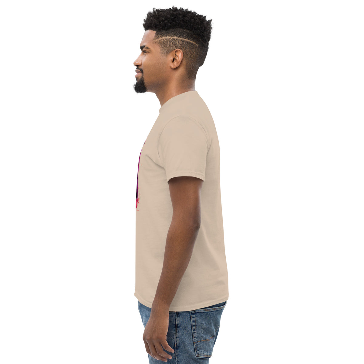 Klassisches Herren-T-Shirt Basketballer