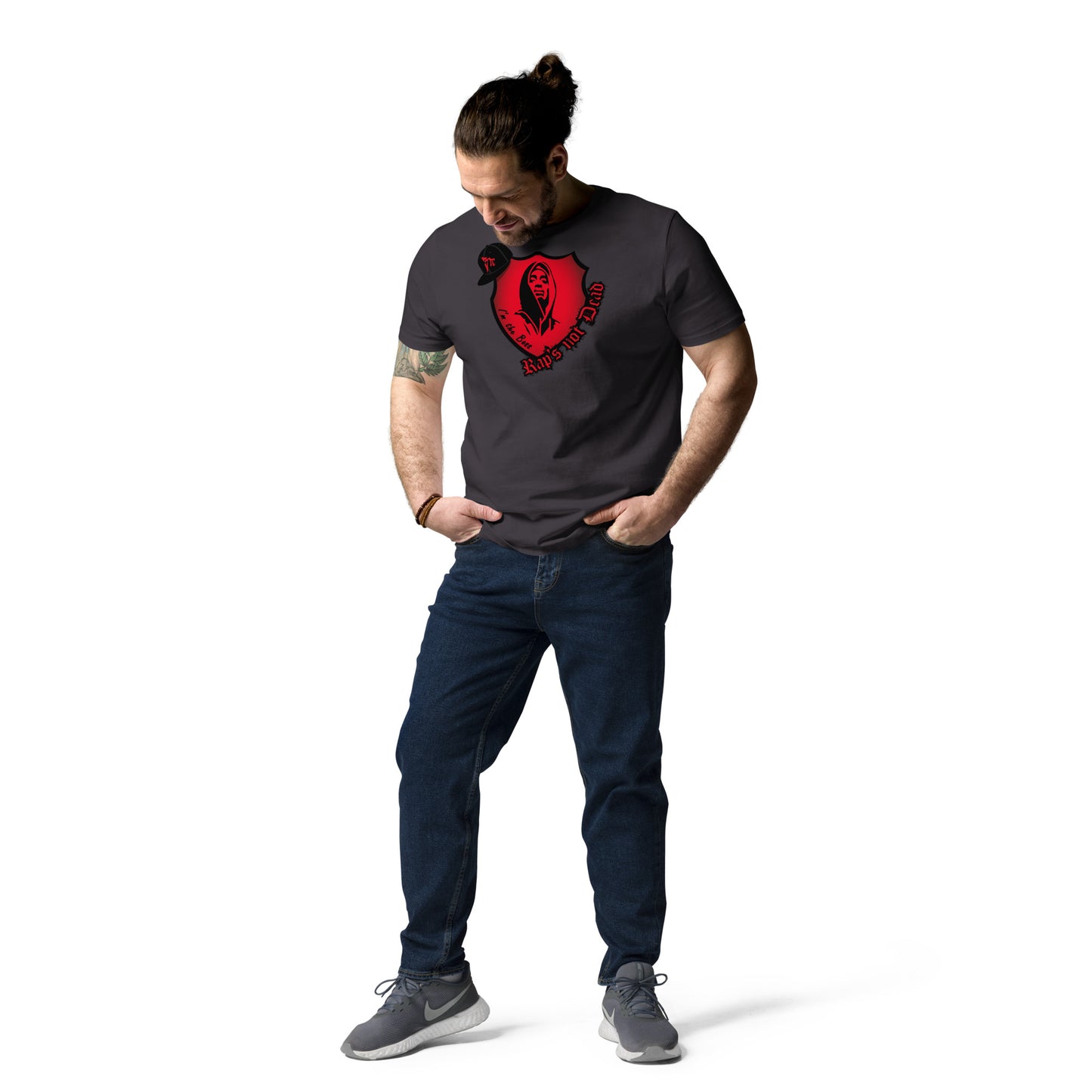 Unisex-Bio-Baumwoll-T-Shirt Rap's not Dead